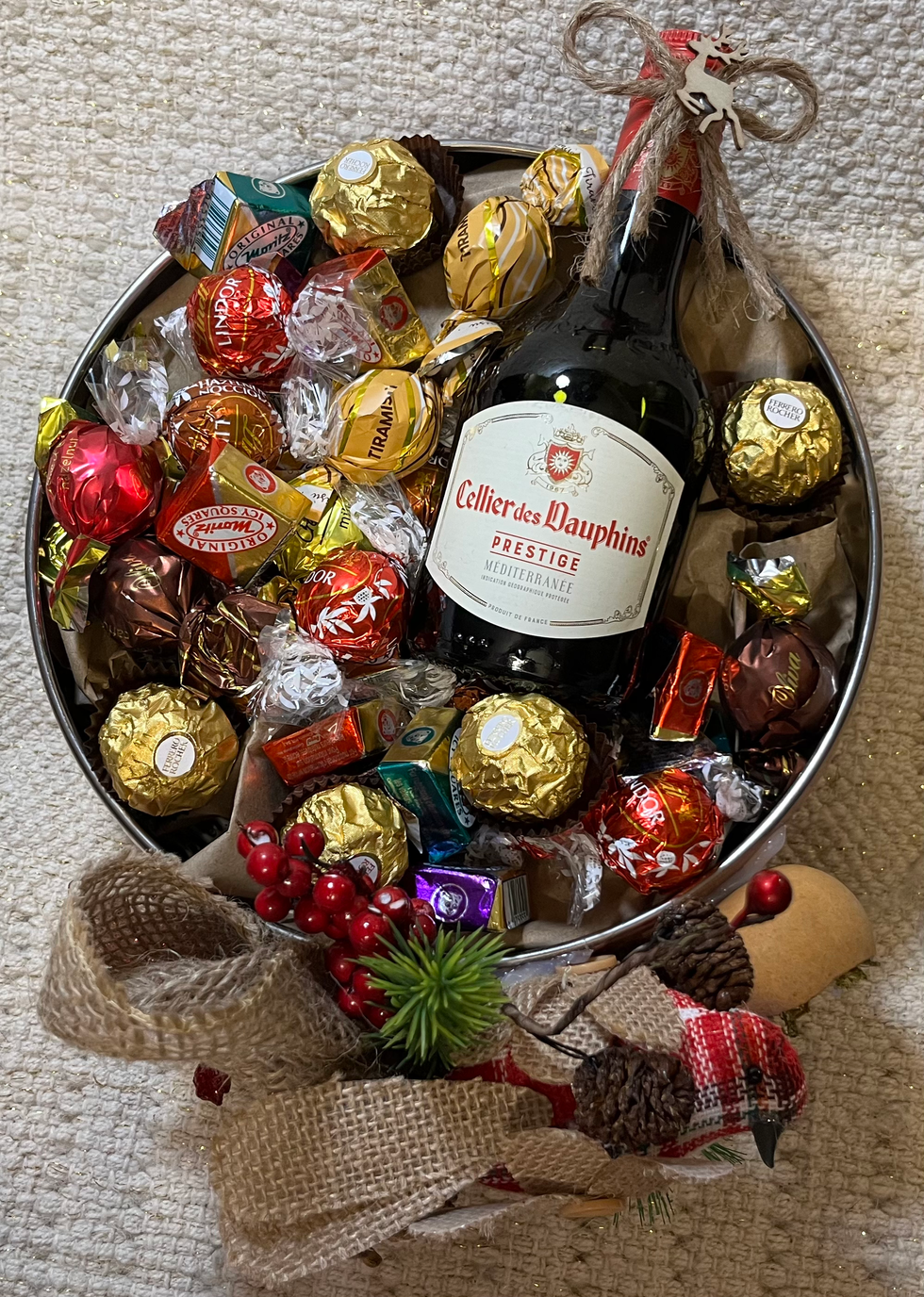 Wine & Chocolate Rose Bowl Set 2
{top}