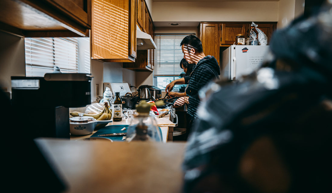 Kitchen, quiet morning