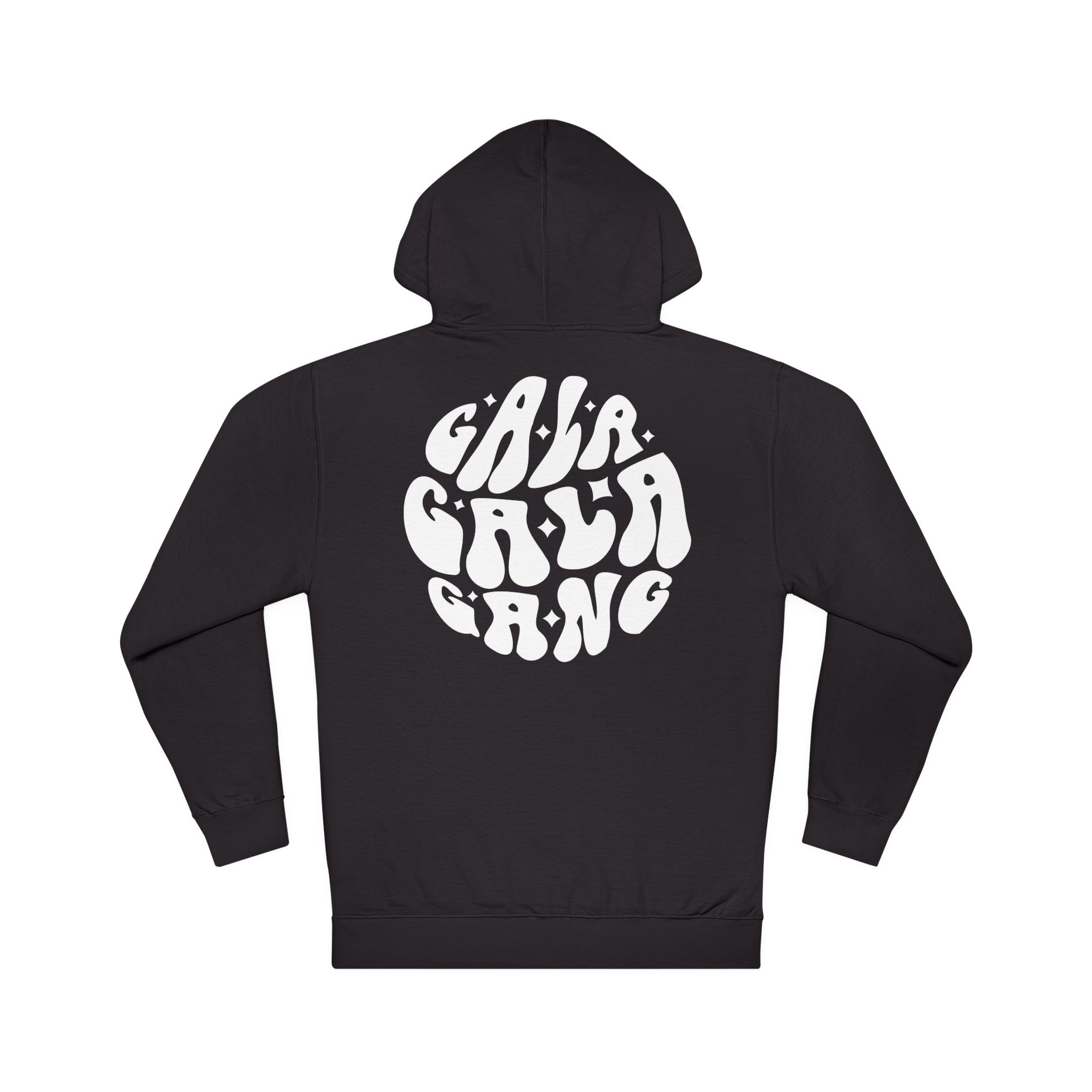 Circle Wave Hoodie - Black