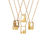 Miniatura: Scapular 2 in 1 - Fatima S in Silver or Gold Plated Silver