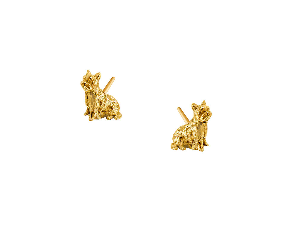 Miniatura: York Earring in Silver or Gold Plated Silver