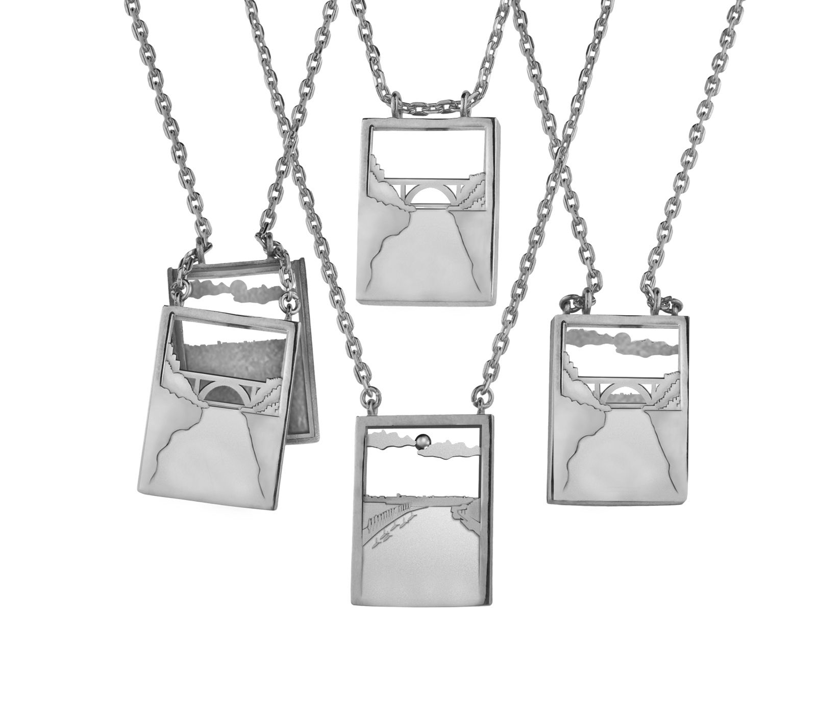 Scapular 2 in 1 - Invicta G in Silver or Gold Platead Silver