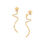 Miniatura: Firefly Way of light Earring in 925 Silver or Gold Plated Silver