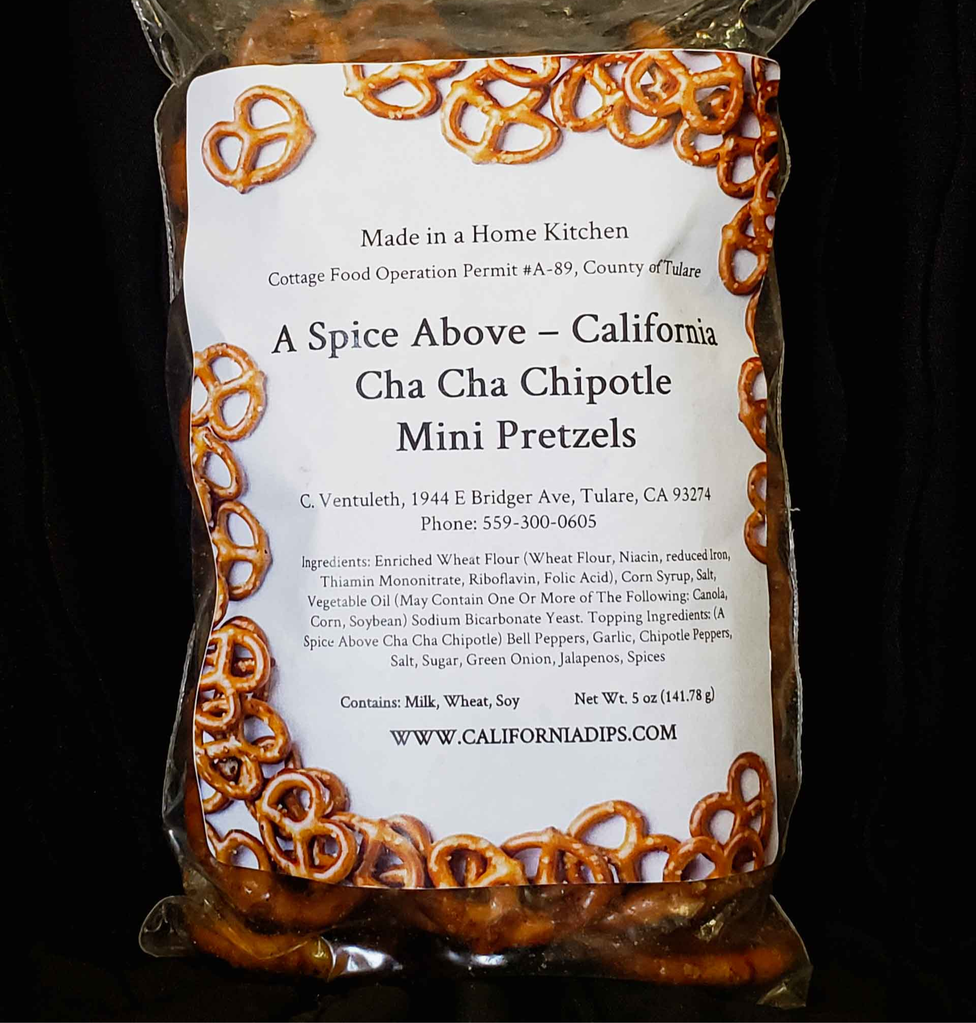 Flavored Mini Pretzels 5 oz