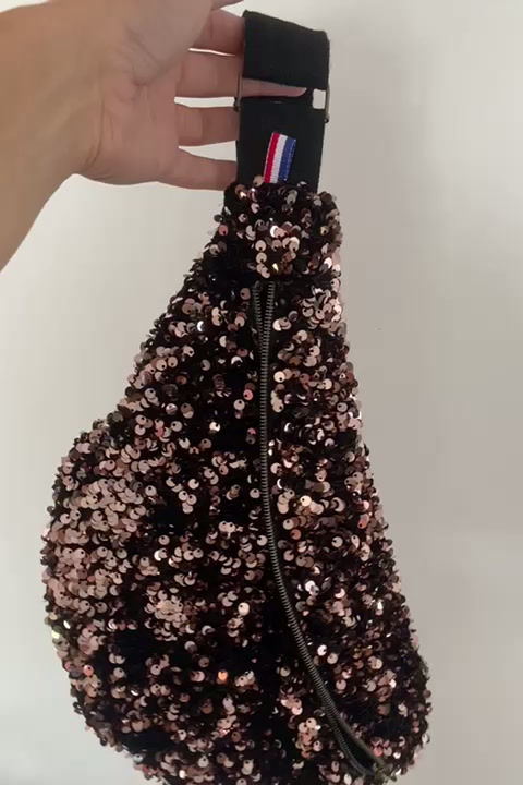 Miniature : Sac banane sequin 