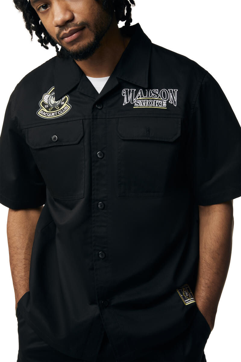 Thumbnail: SMOKERISE GRAPHIC POLISHED TWILL SHIRTS