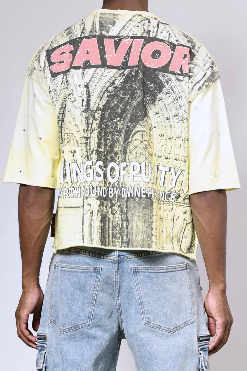 Thumbnail: BREAKING NEWS WINGS OF PURITY CROPPED TEE