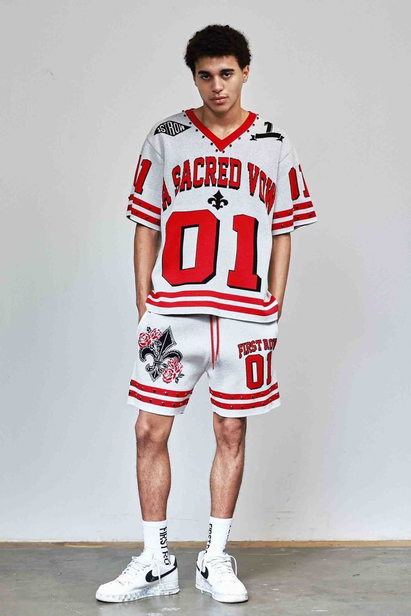 Thumbnail: FAITH DEALER SWEATER SHORTS