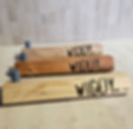 Handcrafted Dart Shelf with Sharpener