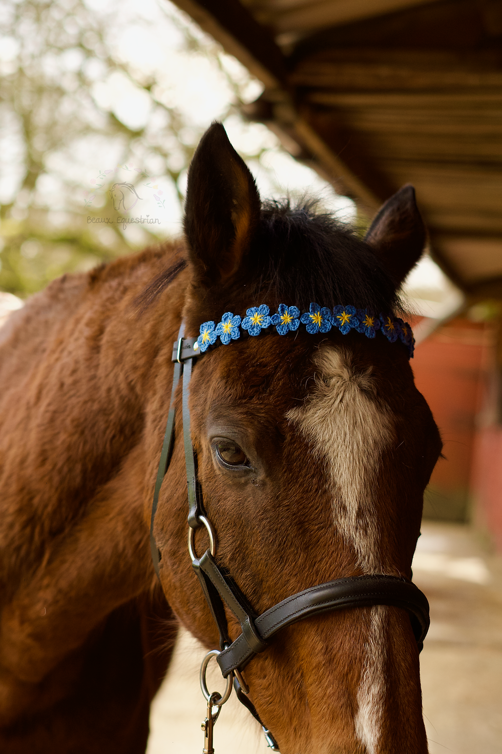 Thumbnail: Custom Crochet Flower Browband