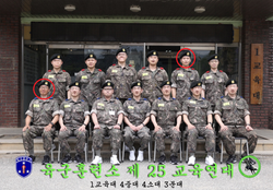 Military Traning of Taeho Seong and Seyeon Yoo