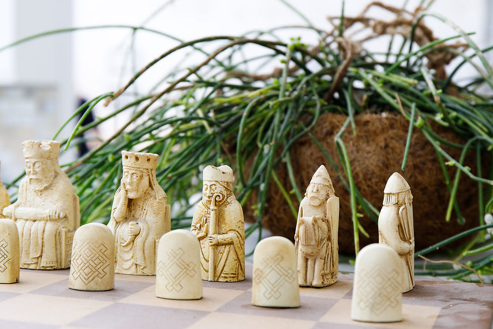 Ceramic Chess Set