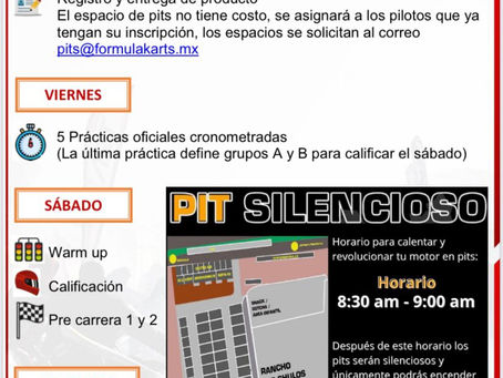 PROGRAMA FIN DE SEMANA 1ER FECHA FK 2023