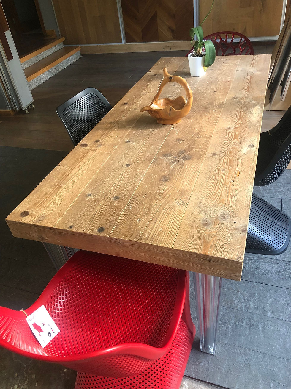 Küçük resim: Meşe masa