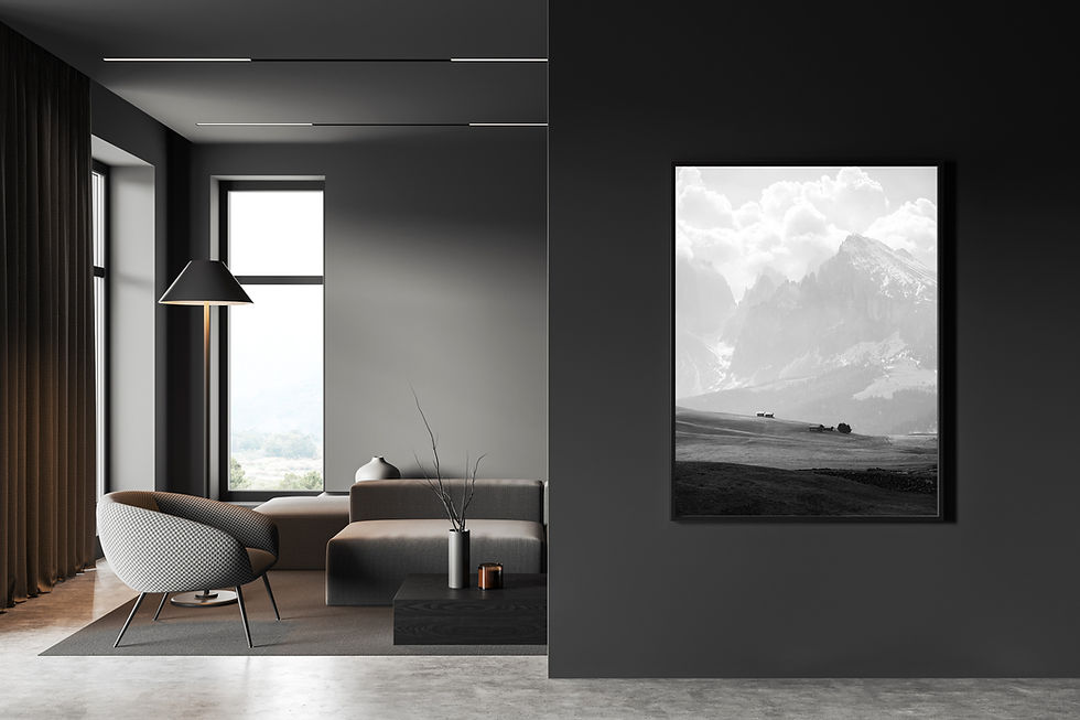 Thumbnail: The Dolomites B&W