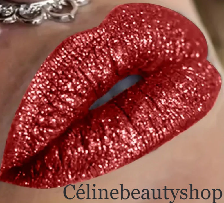 Miniature : Lips mat pailleté