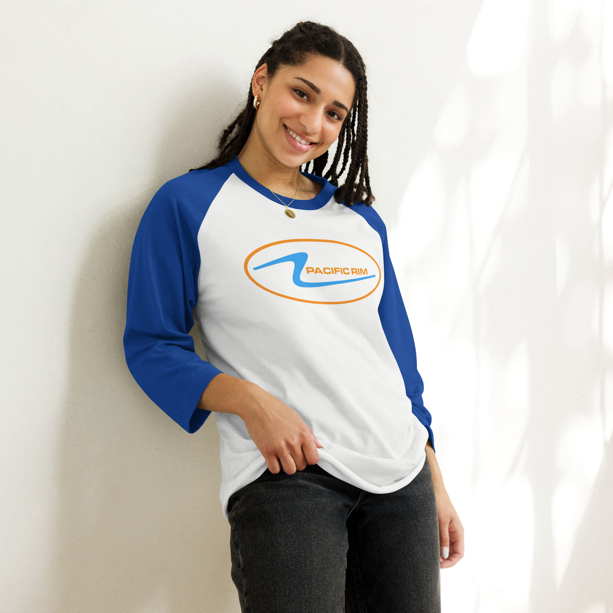 Pac Rim Logo 3/4 Sleeve Shirt