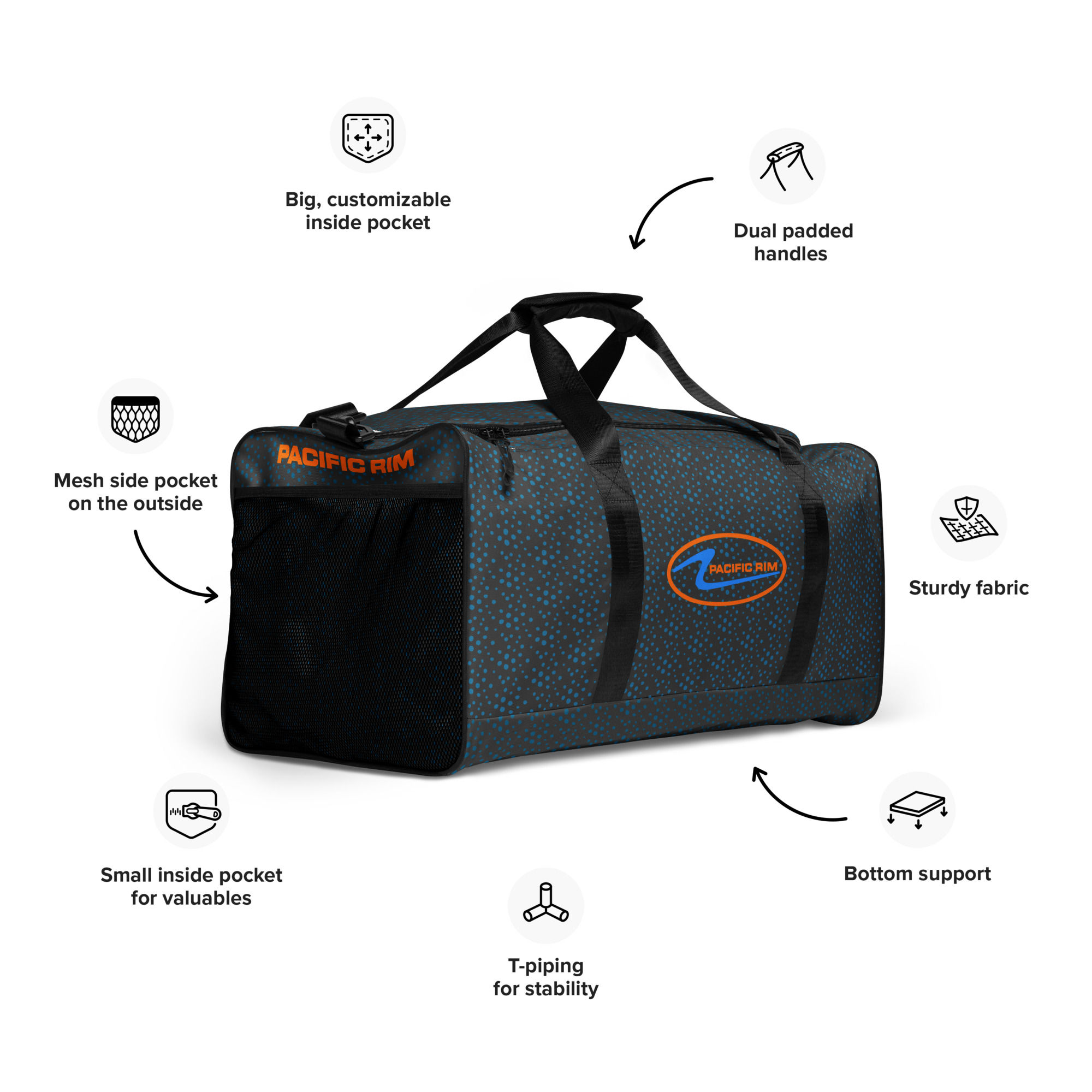 Pac Rim Large Duffle Bag