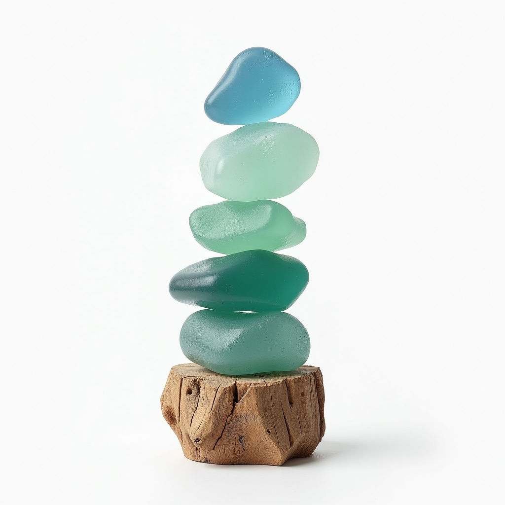 Sea Glass Totem
