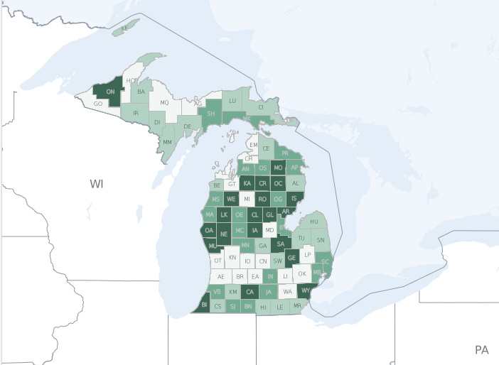 2016 County Health Rankings: Michigan [Infographic]