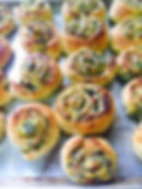 Italian Pinwheel Puffs