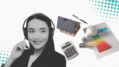 virtual assistant working