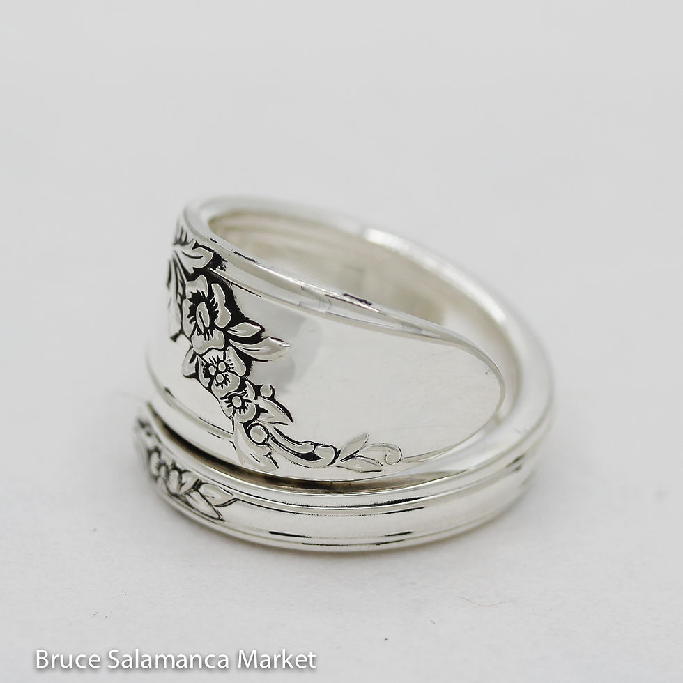 Thumbnail: Antique Spoon Ring #12
