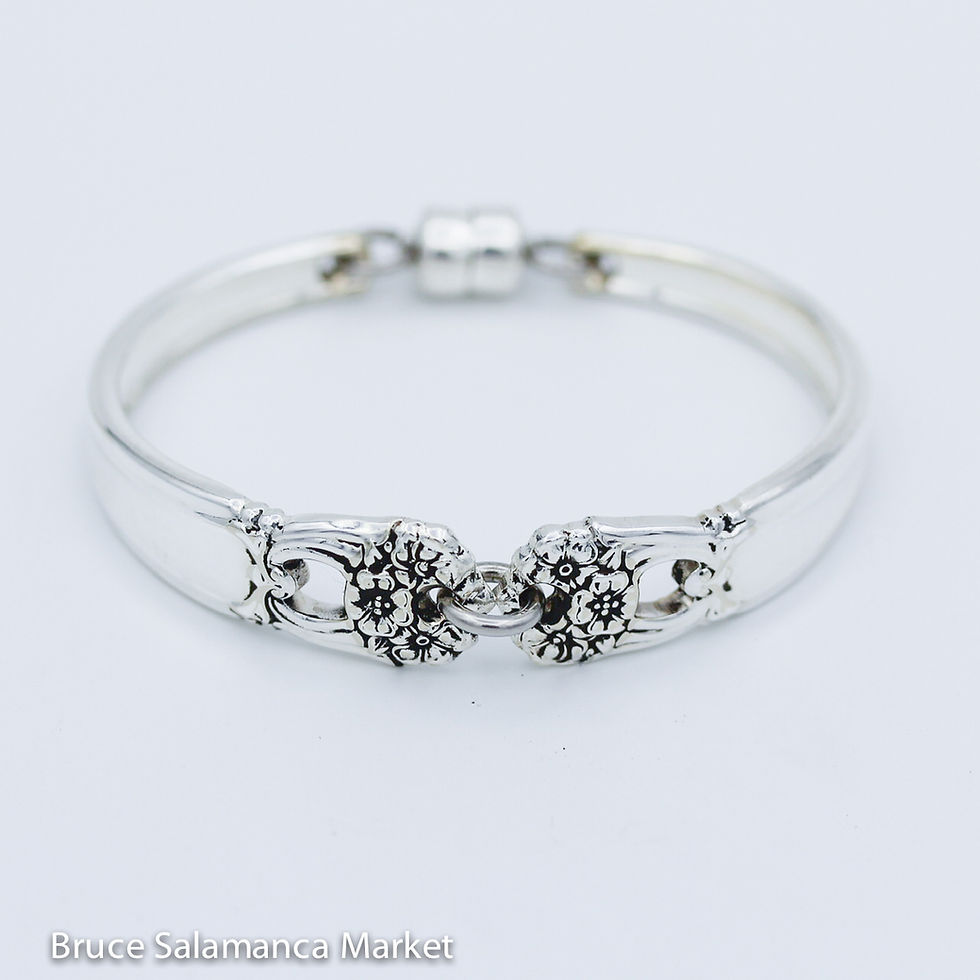 Thumbnail: Antique Spoon Bracelet Design #11
