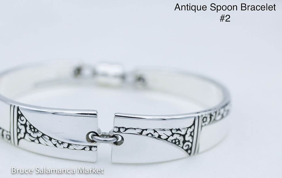 Thumbnail: Antique Spoon Bracelet Design #2