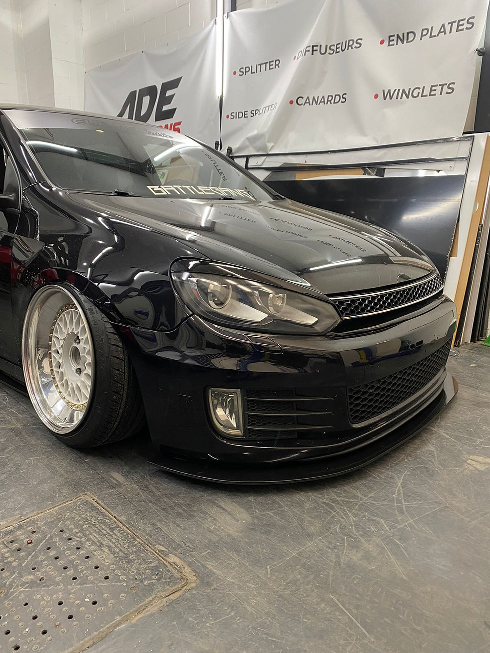 Thumbnail: Splitter Volkswagen Golf GTI MK6 (2010-2014)