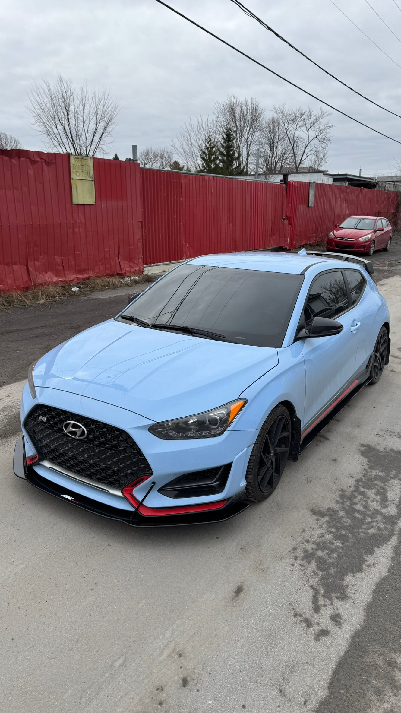 Sidesplittesr Hyundai Veloster N (2020 - 2022)