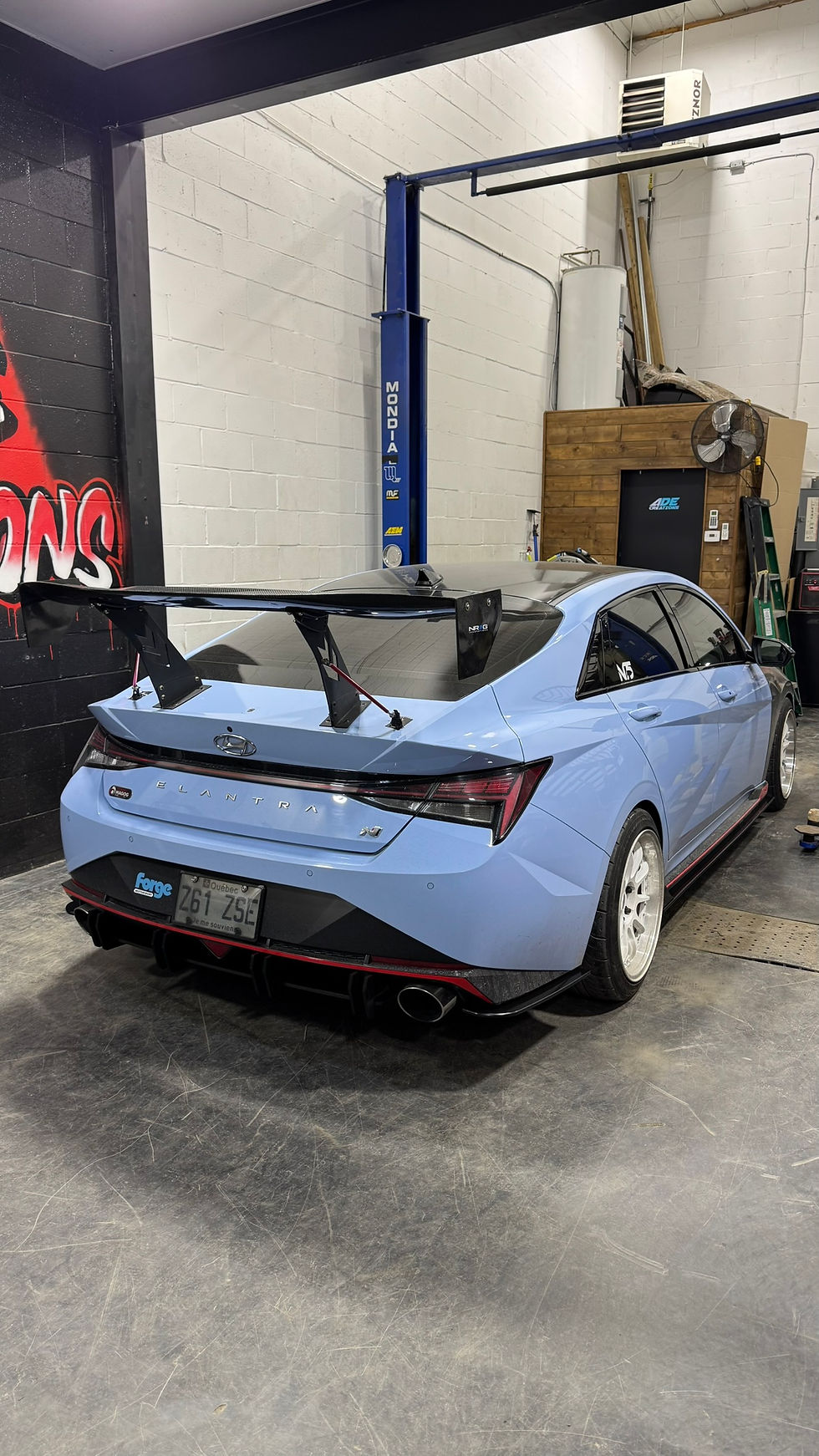 Miniature : Diffuseur Hyundai Elantra N 2022-2024