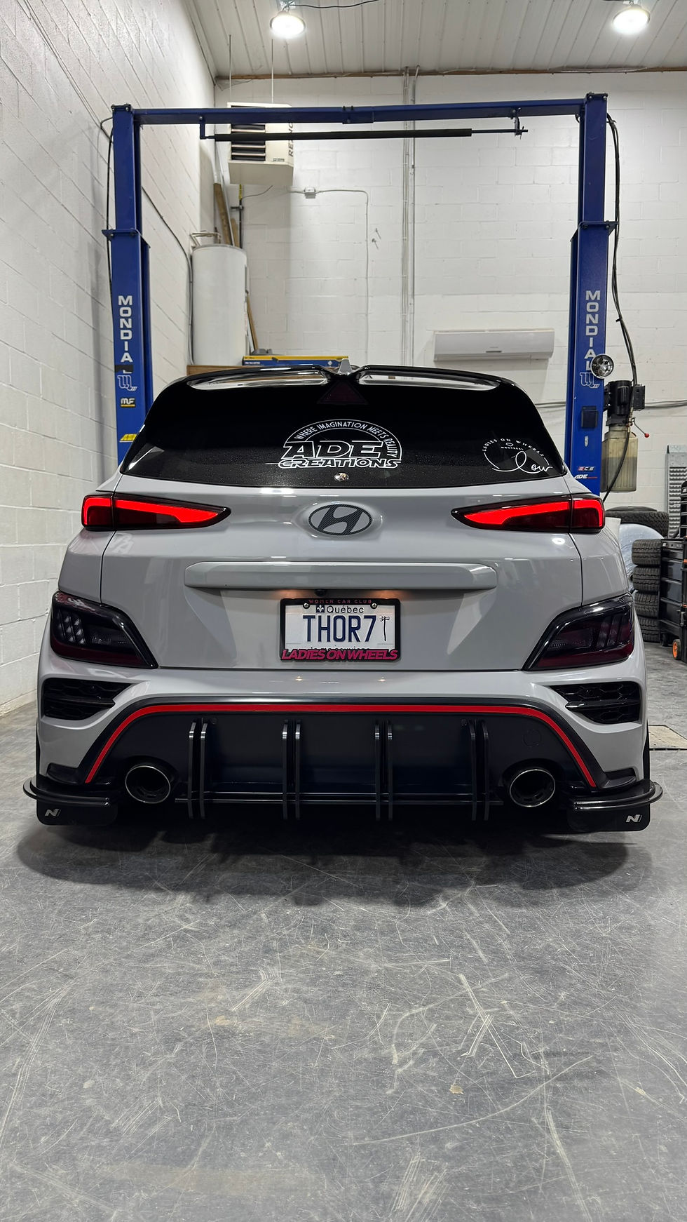 Miniature : Diffuseur Hyundai Kona N 2022-2024
