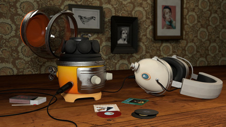 Still Life With Music Box