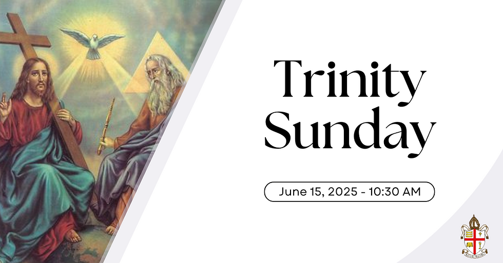 Trinity Sunday Service