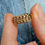 Thumbnail: Vintage 9ct Gold Keeper Ring 1966