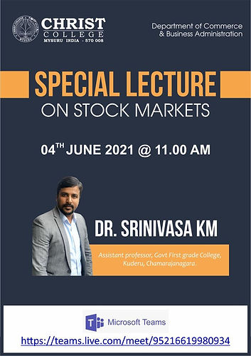 WEBINAR on SHARE MARKETS