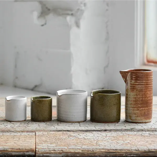 Μικρογραφία: Rustic Stoneware Mini Sauce Jug 40 ml