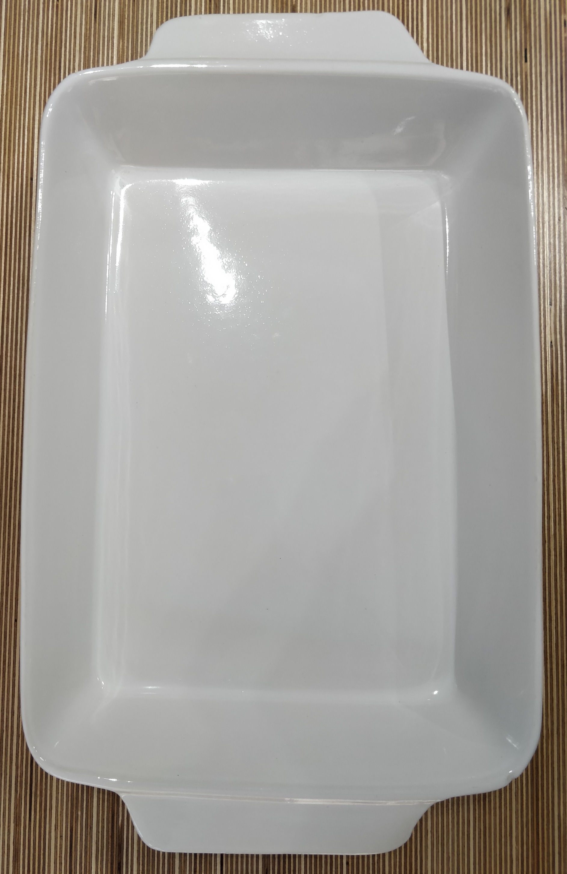 White ceramic Roaster 41cm (large)