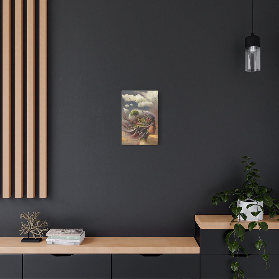 Thumbnail: Biophilia Surreal Nature Canvas Print – Museum Quality