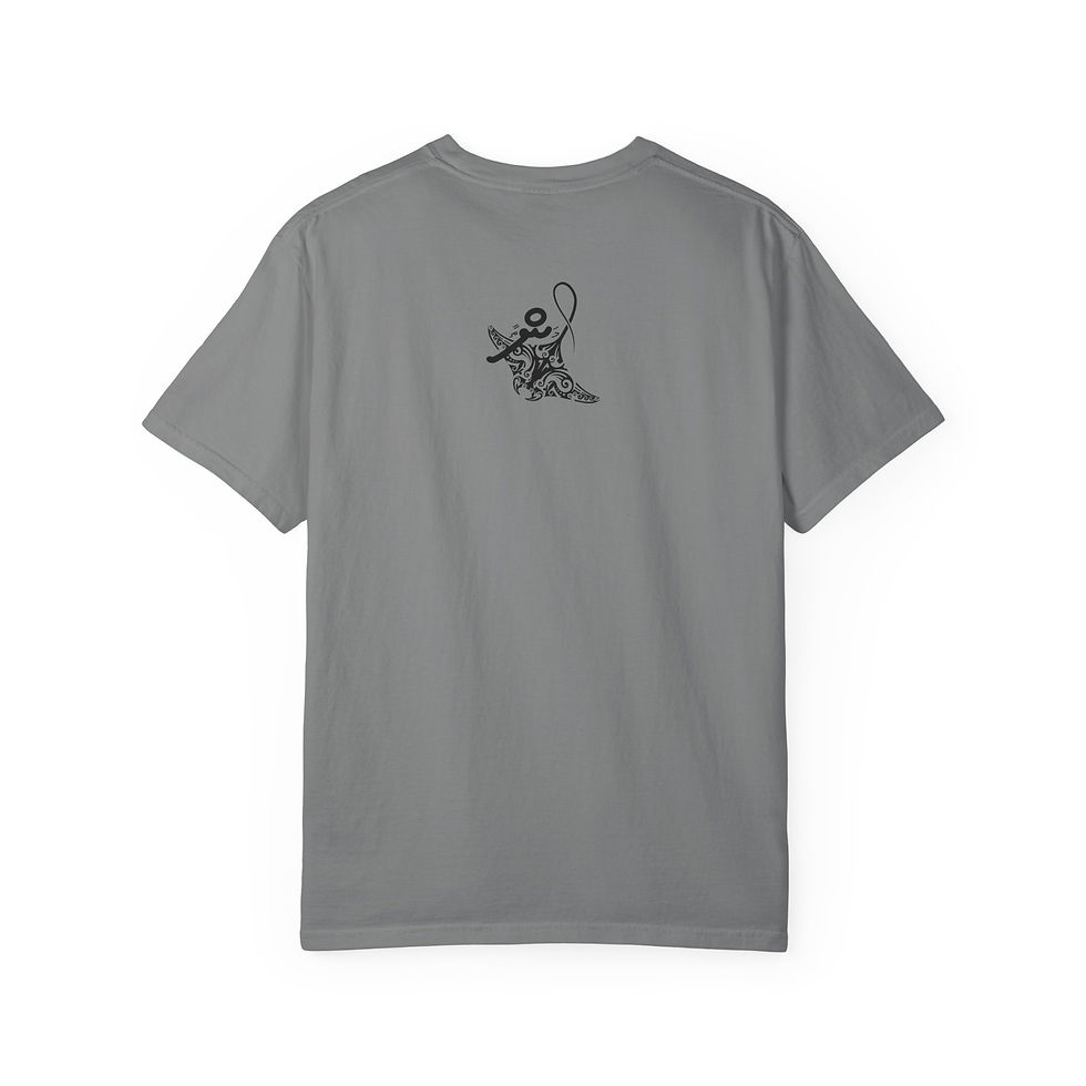 Thumbnail: Ocean Spirit Tee - Manta Ray & Dhivehi Typography T-Shirt