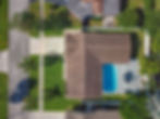 Example of bird view Aerial Drone Photography