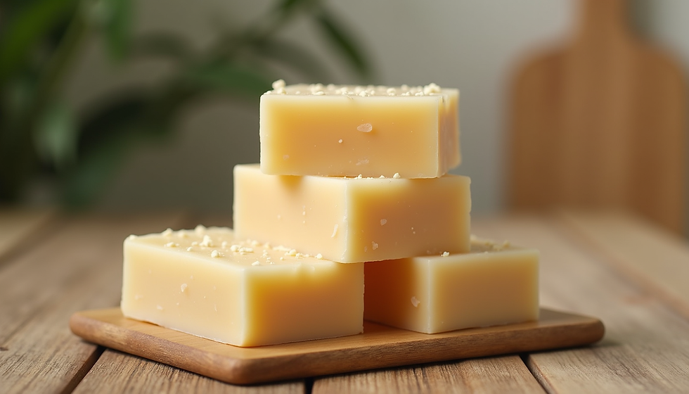 Natural Soap is the way to go for your skin.