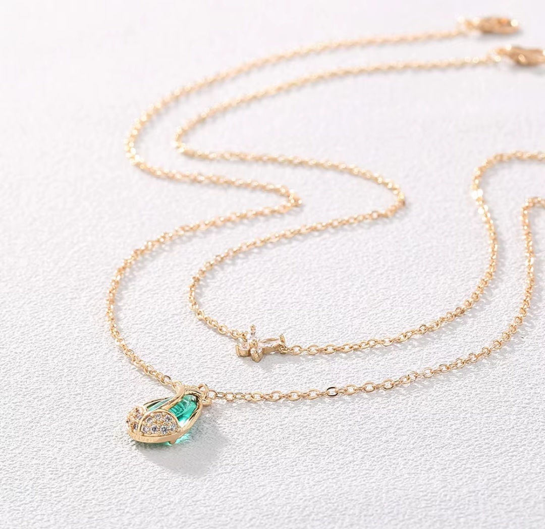 סט זוג שרשראות