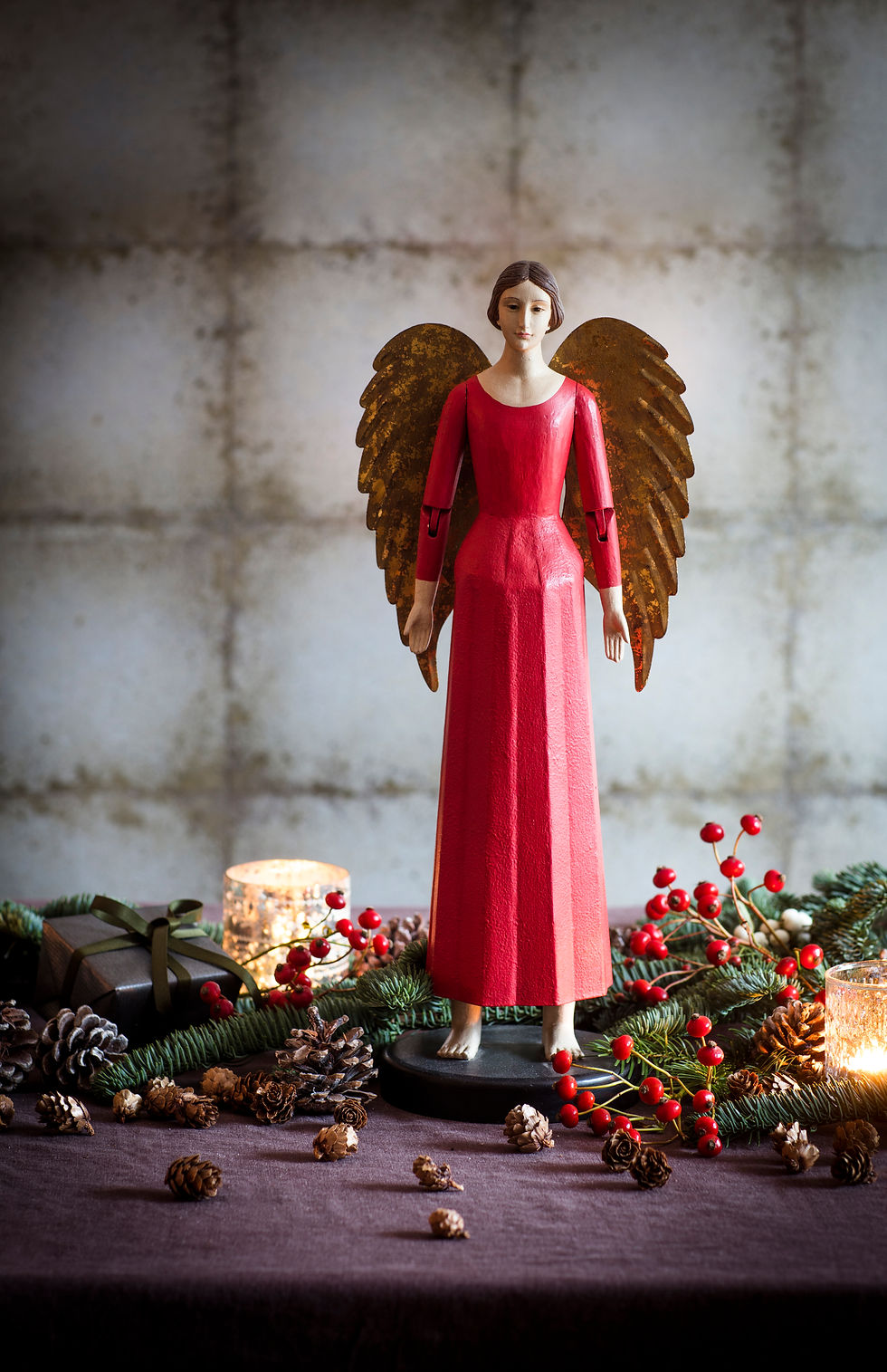 Angel Emmanuel In Red Bourne Home angel-emmanuel-in-red-bourne-home