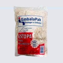Procurando estopa de algodão para limpeza pesada em [Sua Cidade/Região]? Nossa estopa é altamente absorvente, ideal para limpeza de graxa, óleos e solventes em oficinas mecânicas, indústrias e para o polimento de superfícies. Produto de alta qualidade para um resultado impecável. Vendemos em fardos para melhor custo-benefício.

Aplicações: Limpeza industrial, polimento automotivo, absorção de líquidos.

Vantagens: Alta absorção, maciez (não risca), reaproveitável.