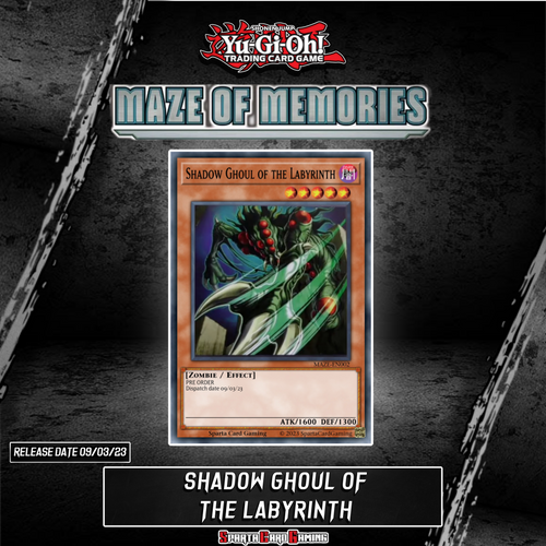Yugioh MAZEEN002 Shadow Ghoul of the Labyrint RareMaze of
