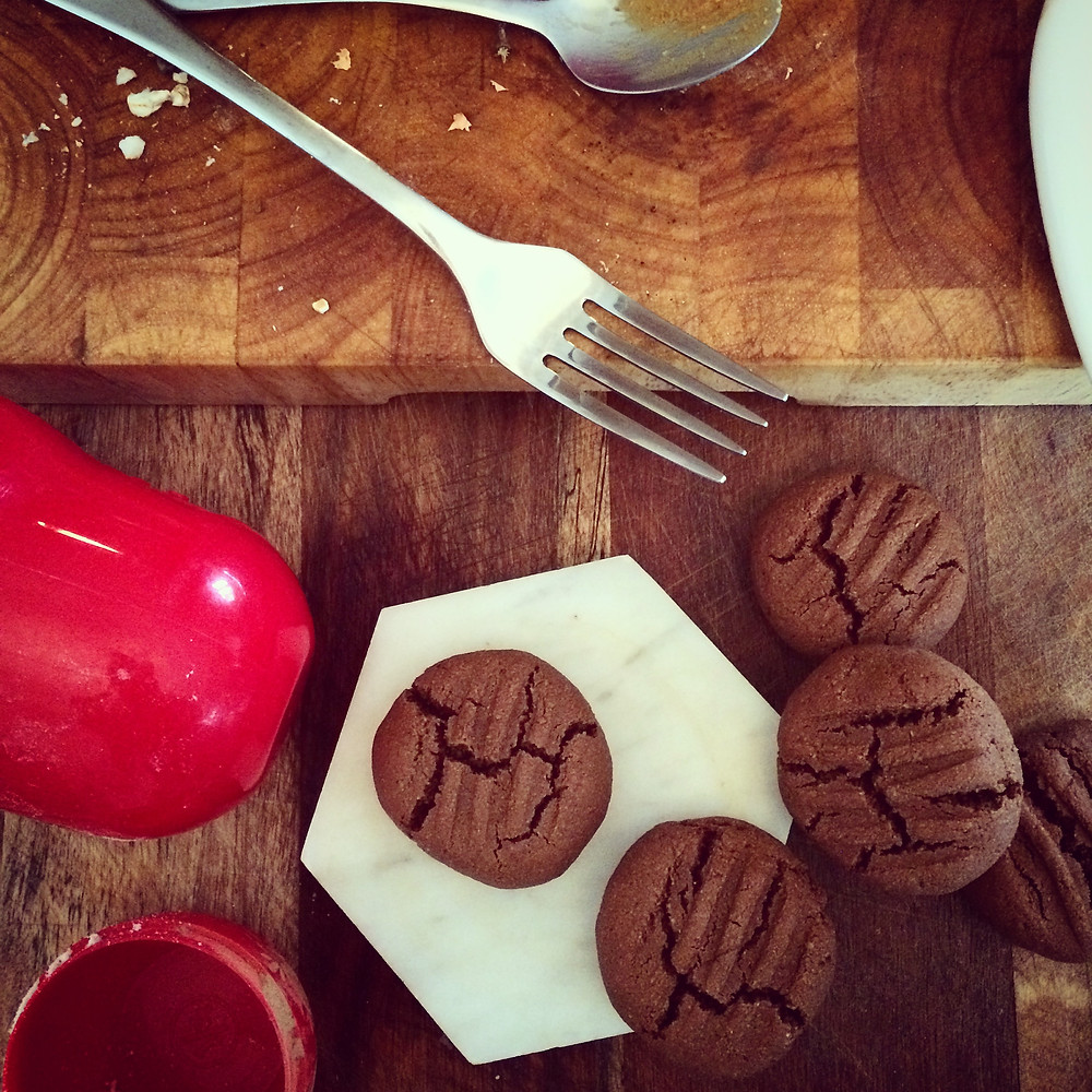 Soft Chocolate Cookies - gluten free, dairy free, paleo