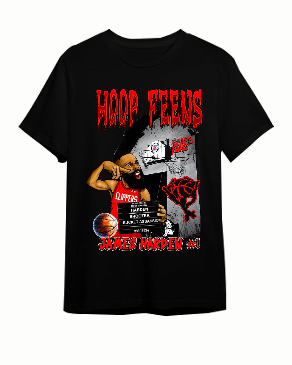 Thumbnail: James Harden Mugshot HF Sportwear tee