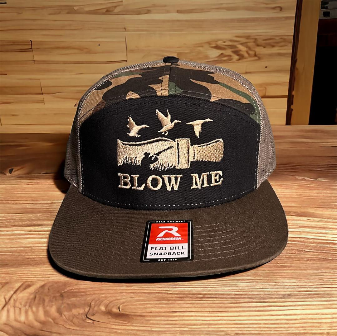 "Blow Me" Duck Hunting Hat